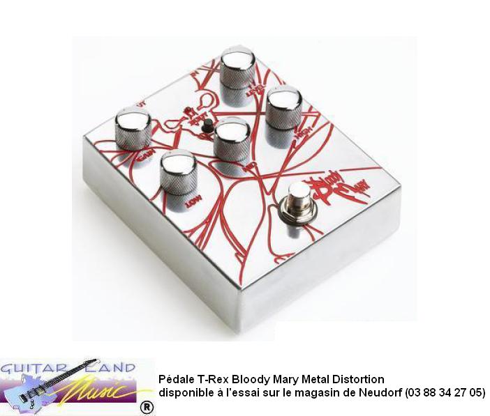 Pedale T-REX Bloody Mary Metal Distorsion